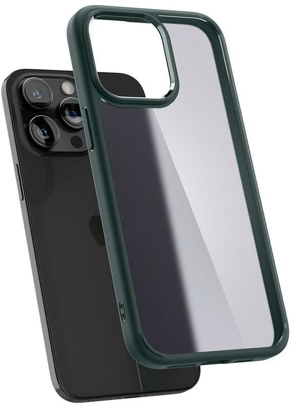Чeхол-накладка Spigen Ultra Hybrid для Apple iPhone 15 Pro Frost Green (ACS06710)
