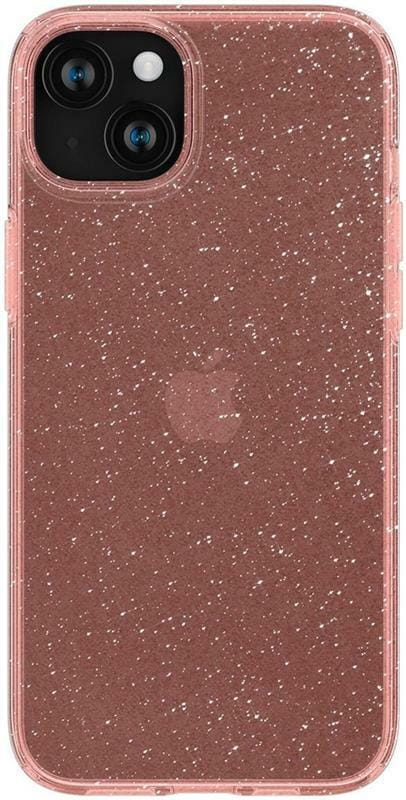 Чeхол-накладка Spigen Liquid Crystal Glitter для Apple iPhone 15 Plus Rose Quartz (ACS06649)