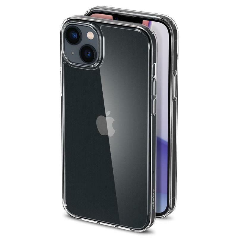 Чeхол-накладка Spigen Air Skin Hybrid для Apple iPhone 15 Plus Crystal Clear (ACS06645)