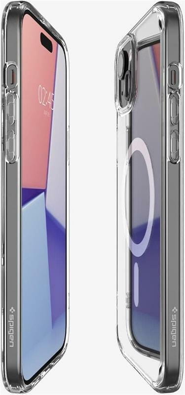 Чeхол-накладка Spigen Ultra Hybrid MagFit для Apple iPhone 15 White (ACS06802)