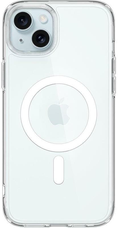 Чохол-накладка Spigen Ultra Hybrid MagFit для Apple iPhone 15 White (ACS06802)