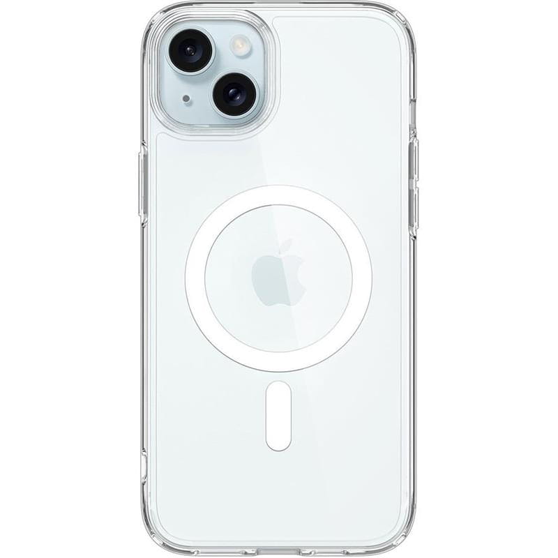 Чeхол-накладка Spigen Ultra Hybrid MagFit для Apple iPhone 15 White (ACS06802)