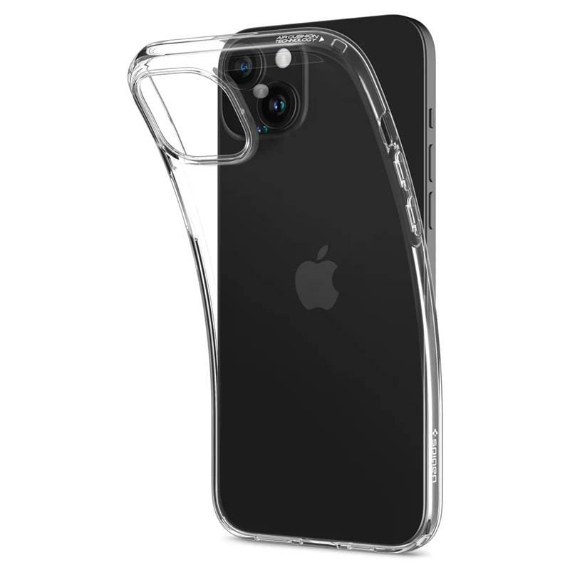 Чeхол-накладка Spigen Liquid Crystal для Apple iPhone 15 Plus Crystal Clear (ACS06647)
