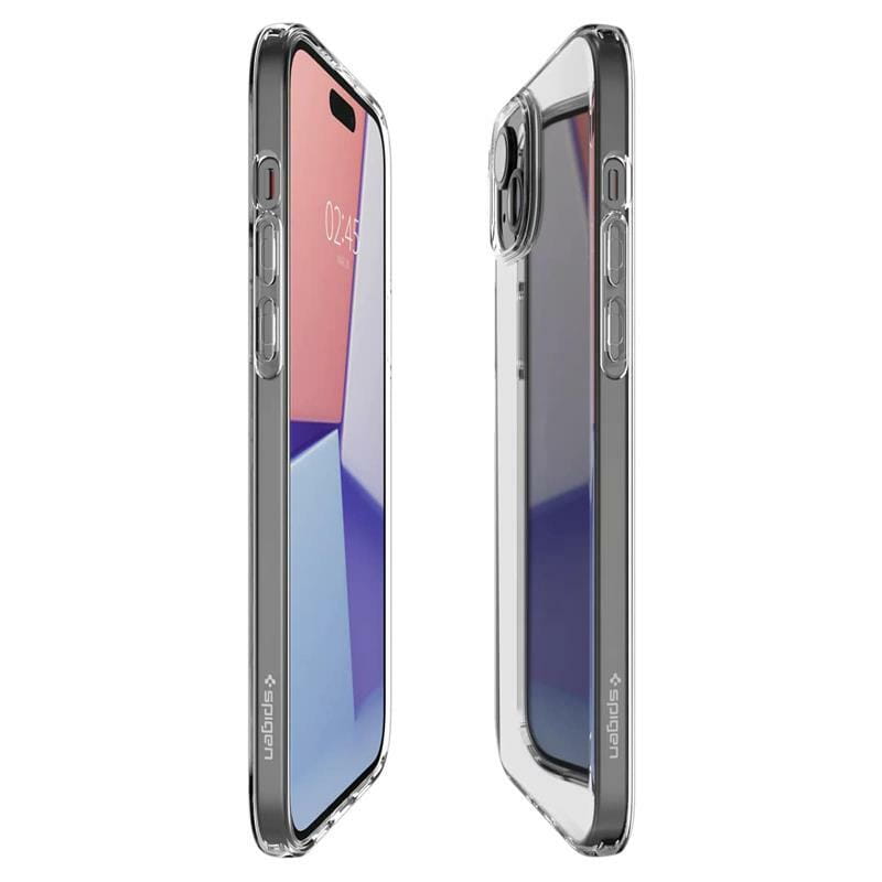 Чeхол-накладка Spigen Liquid Crystal для Apple iPhone 15 Plus Crystal Clear (ACS06647)