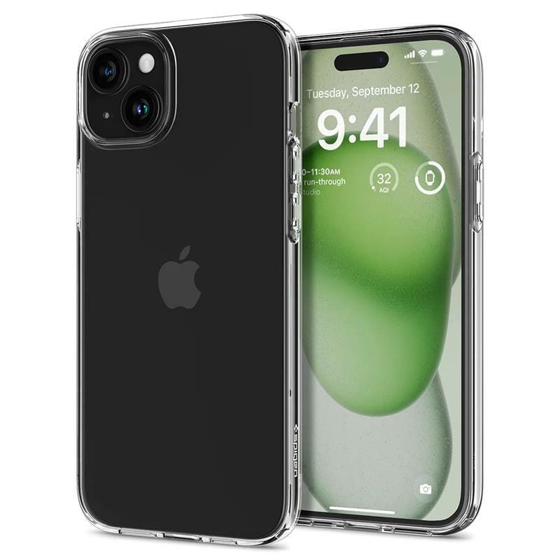 Чeхол-накладка Spigen Liquid Crystal для Apple iPhone 15 Plus Crystal Clear (ACS06647)