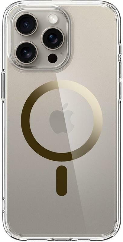 Чохол-накладка Spigen Ultra Hybrid MagFit для Apple iPhone 15 Pro Gold (ACS06718)