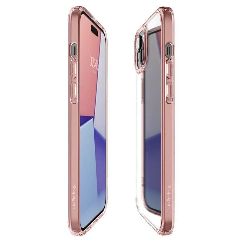 Чохол-накладка Spigen Ultra Hybrid для Apple iPhone 15 Rose Crystal (ACS06795)