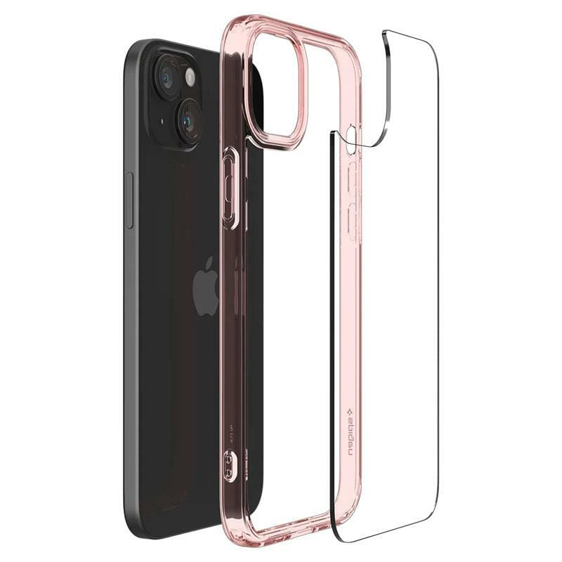 Чохол-накладка Spigen Ultra Hybrid для Apple iPhone 15 Rose Crystal (ACS06795)