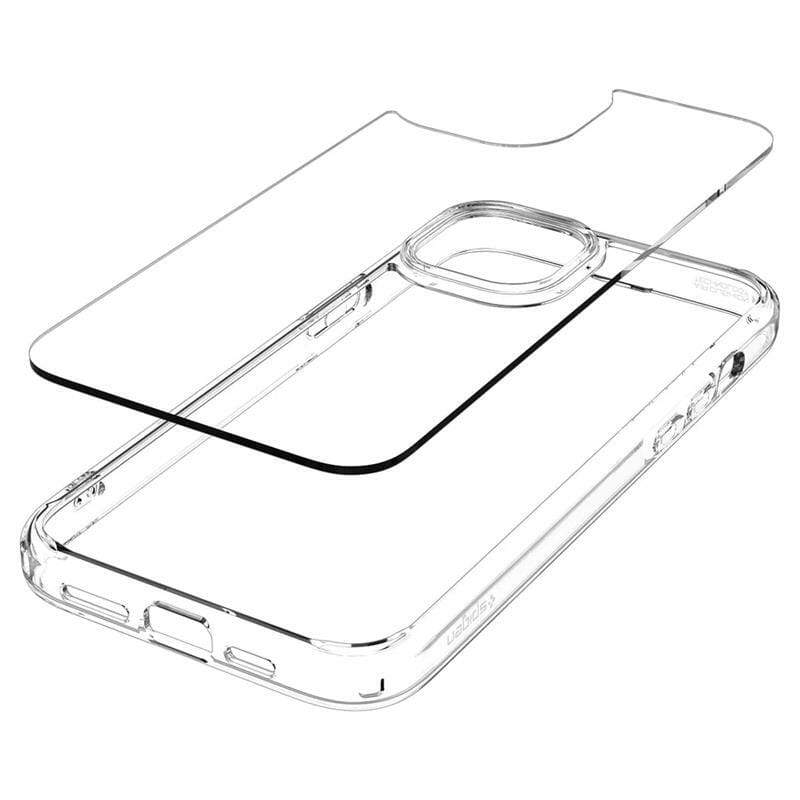 Чeхол-накладка Spigen Crystal Hybrid для Apple iPhone 15 Crystal Clear (ACS06483)