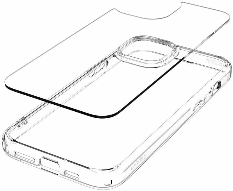 Чехол-накладка Spigen Crystal Hybrid для Apple iPhone 15 Plus Crystal Clear (ACS06459)