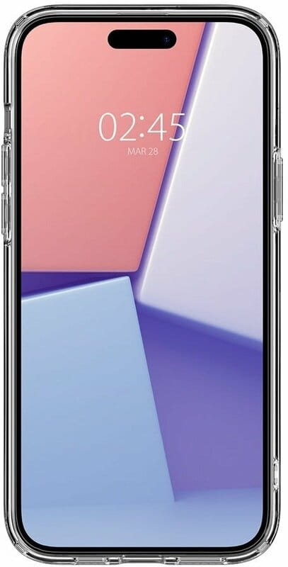 Чохол-накладка Spigen Crystal Hybrid для Apple iPhone 15 Plus Crystal Clear (ACS06459)