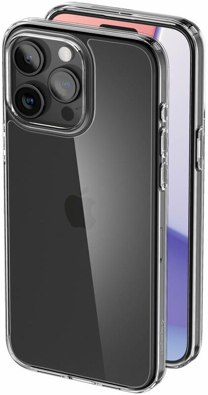 Чохол-накладка Spigen Air Skin Hybrid для Apple iPhone 15 Pro Crystal Clear (ACS06697)