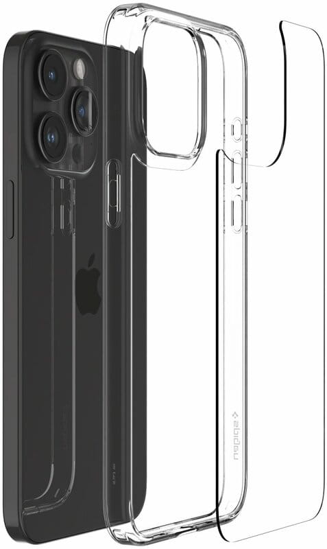 Чeхол-накладка Spigen Air Skin Hybrid для Apple iPhone 15 Pro Crystal Clear (ACS06697)