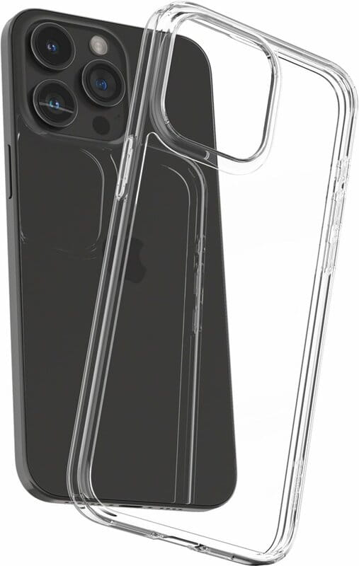 Чeхол-накладка Spigen Air Skin Hybrid для Apple iPhone 15 Pro Crystal Clear (ACS06697)