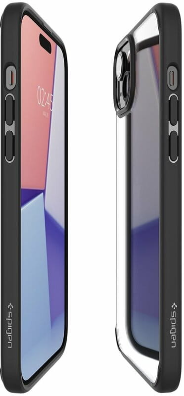Чeхол-накладка Spigen Ultra Hybrid для Apple iPhone 15 Plus Matte Black (ACS06657)