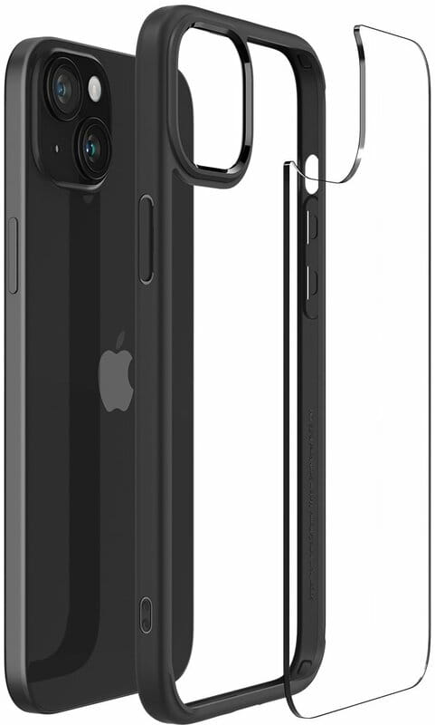 Чохол-накладка Spigen Ultra Hybrid для Apple iPhone 15 Plus Matte Black (ACS06657)