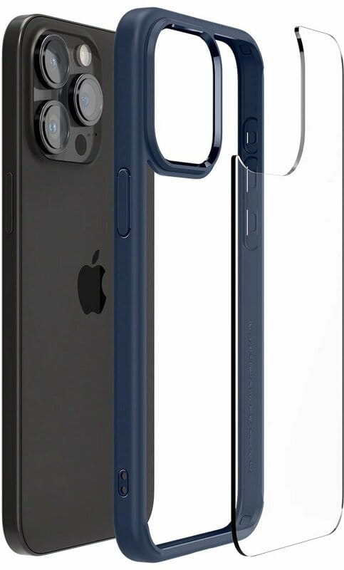 Чохол-накладка Spigen Ultra Hybrid для Apple iPhone 15 Pro Navy Blue (ACS06711)