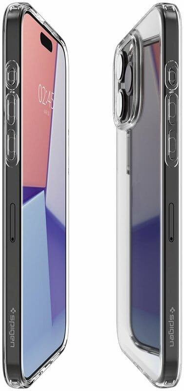 Чехол-накладка Spigen Crystal Flex для Apple iPhone 15 Pro Crystal Clear (ACS06468)