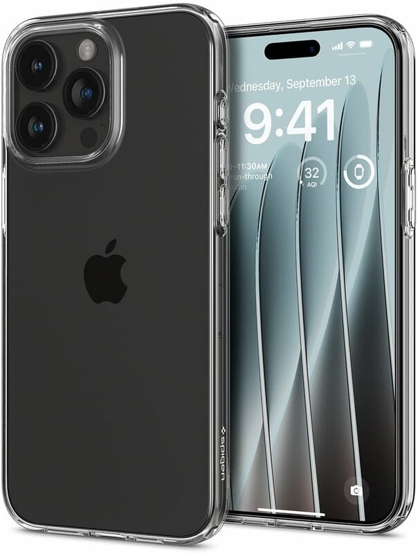 Чохол-накладка Spigen Crystal Flex для Apple iPhone 15 Pro Crystal Clear (ACS06468)