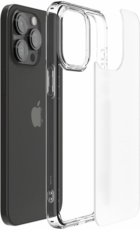 Чeхол-накладка Spigen Ultra Hybrid для Apple iPhone 15 Pro Frost Clear (ACS06708)