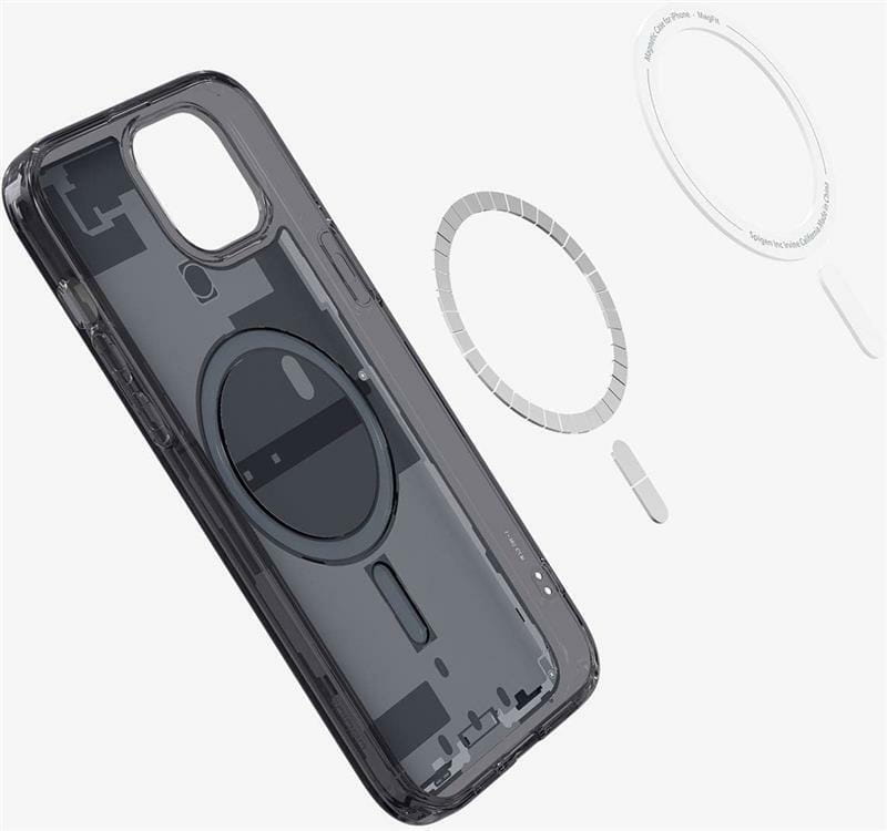 Чeхол-накладка Spigen Ultra Hybrid MagFit для Apple iPhone 15 Plus Zero One (ACS06664)