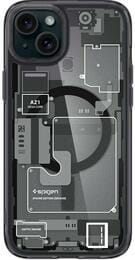 Чeхол-накладка Spigen Ultra Hybrid MagFit для Apple iPhone 15 Plus Zero One (ACS06664)