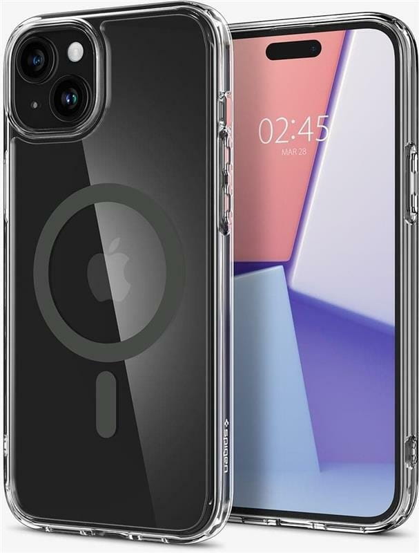 Чeхол-накладка Ultra Hybrid MagFit для Apple iPhone 15 Graphite (ACS06804)