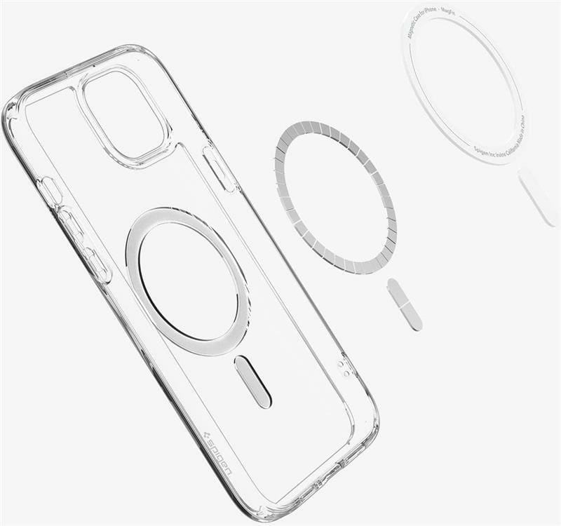 Чeхол-накладка Ultra Hybrid MagFit для Apple iPhone 15 Graphite (ACS06804)