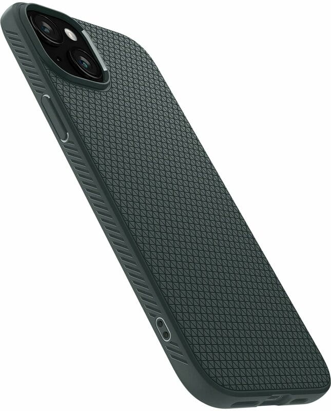 Чeхол-накладка Spigen Liquid Air для Apple iPhone 15 Plus Abyss Green (ACS06652)