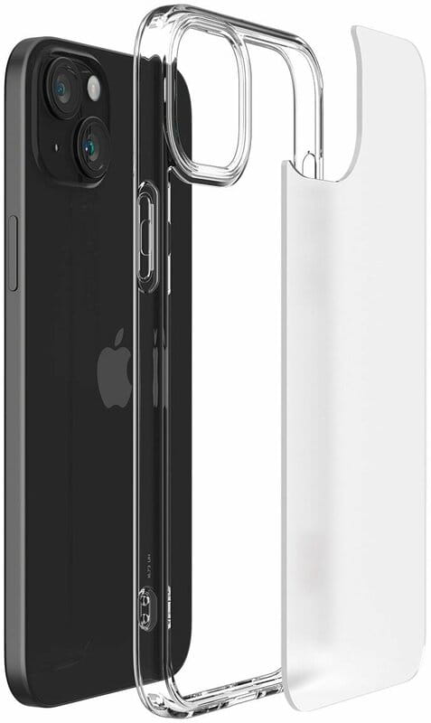 Чeхол-накладка Spigen Ultra Hybrid для Apple iPhone 15 Plus Frost Clear (ACS06655)