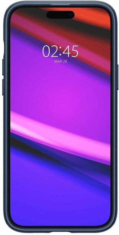 Чeхол-накладка Spigen Mag Armor MagFit для Apple iPhone 15 Plus Navy Blue (ACS06672)