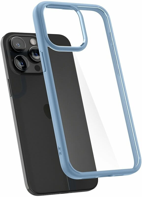 Чeхол-накладка Spigen Ultra Hybrid для Apple iPhone 15 Pro Max Sierra Blue (ACS06572)