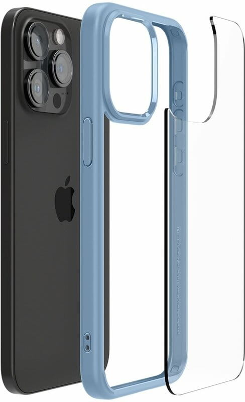 Чeхол-накладка Spigen Ultra Hybrid для Apple iPhone 15 Pro Max Sierra Blue (ACS06572)