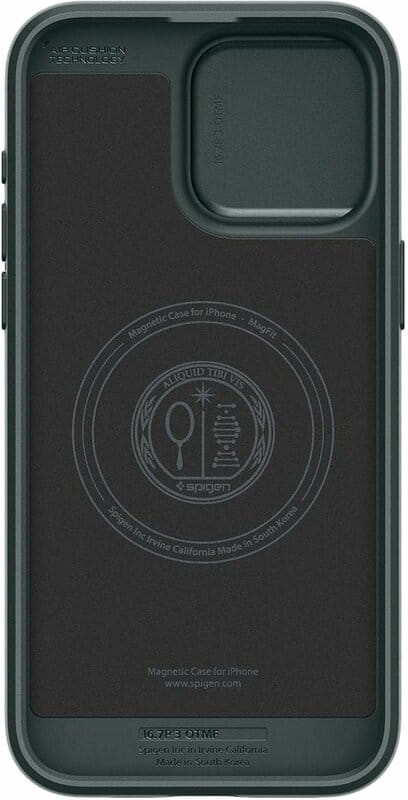 Чeхол-накладка Spigen Optik Armor MagFit для Apple iPhone 15 Pro Abyss Green (ACS06739)