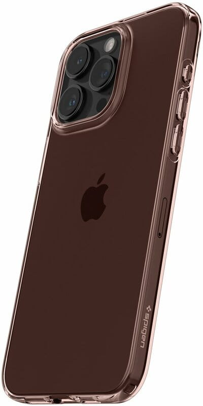 Чeхол-накладка Spigen Crystal Flex для Apple iPhone 15 Pro Max Rose Crystal (ACS06445)