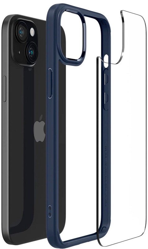 Чохол-накладка Spigen Ultra Hybrid для Apple iPhone 15 Navy Blue (ACS06801)