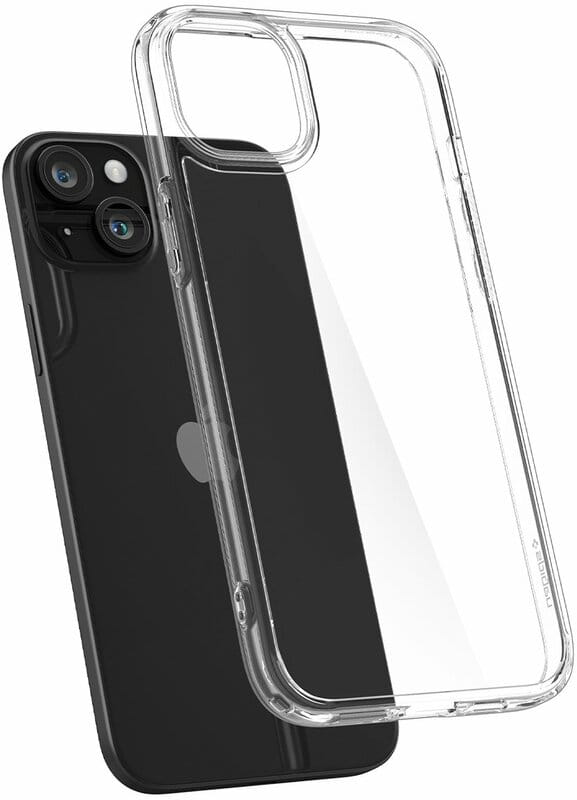 Чохол-накладка Spigen Ultra Hybrid для Apple iPhone 15 Plus Crystal Clear (ACS06653)
