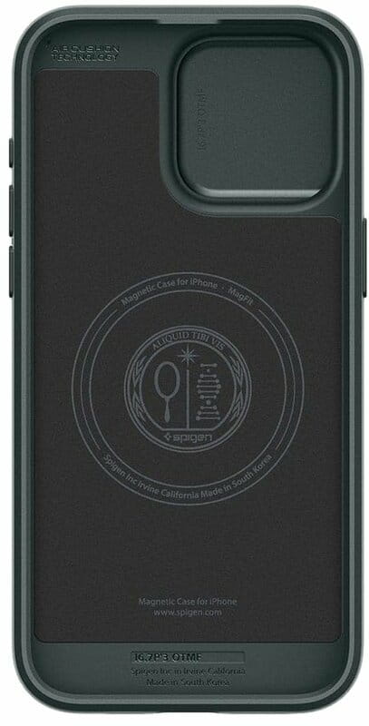 Чeхол-накладка Spigen Optik Armor MagFit для Apple iPhone 15 Pro Max Abyss Green (ACS06600)