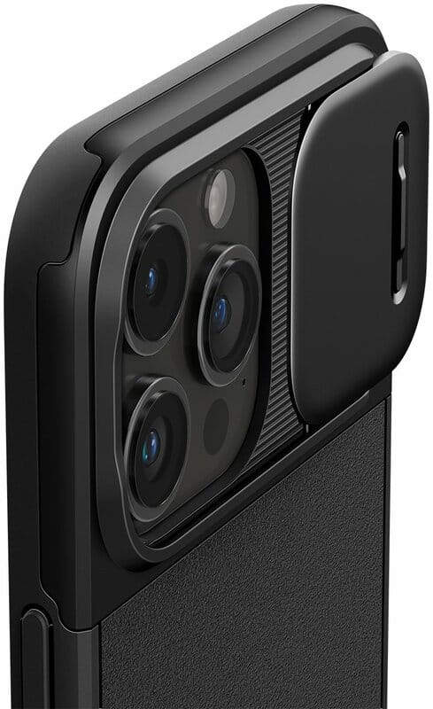 Чохол-накладка Spigen Optik Armor MagFit для Apple iPhone 15 Pro Max Black (ACS06599)