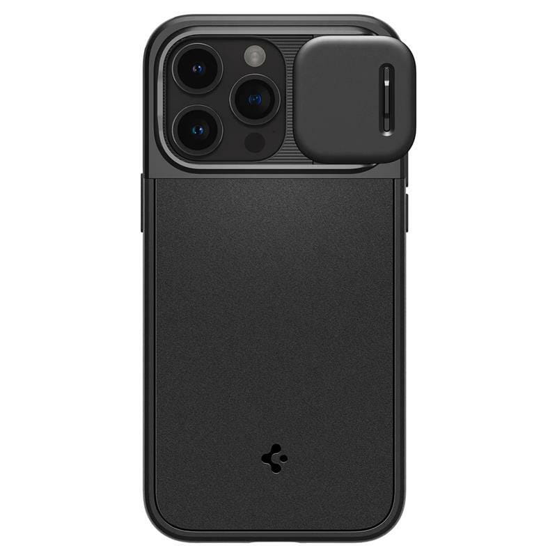 Чохол-накладка Spigen Optik Armor MagFit для Apple iPhone 15 Pro Black (ACS06738)