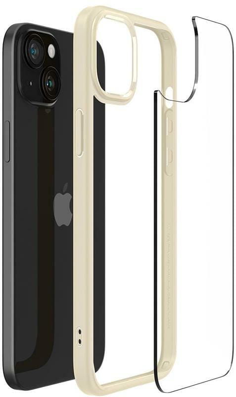 Чeхол-накладка Spigen Ultra Hybrid для Apple iPhone 15 Mute Beige (ACS06800)