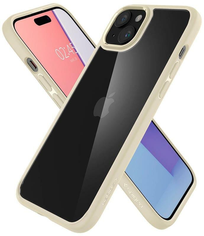 Чeхол-накладка Spigen Ultra Hybrid для Apple iPhone 15 Mute Beige (ACS06800)
