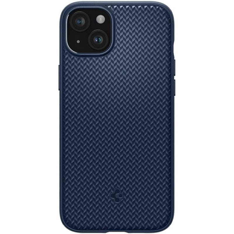 Чeхол-накладка Spigen Mag Armor MagFit для Apple iPhone 15 Navy Blue (ACS06816)