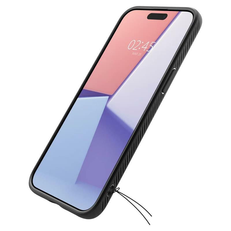 Чохол-накладка Spigen Liquid Air для Apple iPhone 15 Pro Matte Black (ACS06704)