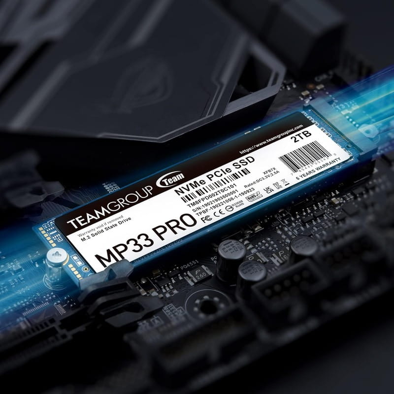 Накопичувач SSD 2TB Team MP33 Pro M.2 2280 PCIe 3.0 x4 3D TLC (TM8FPD002T0C101)