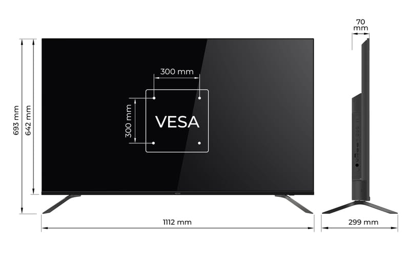 Телевизор Kivi 50U730QB