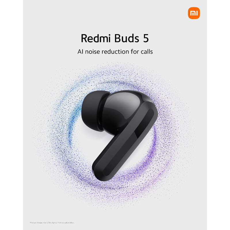 Bluetooth-гарнитура Xiaomi Redmi Buds 5 Black (BHR7627GL)_