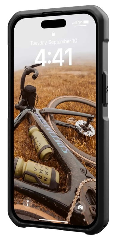 Чeхол-накладка Urban Armor Gear Metropolis LT Magsafe для Apple iPhone 15 Kevlar Black (114315113940)