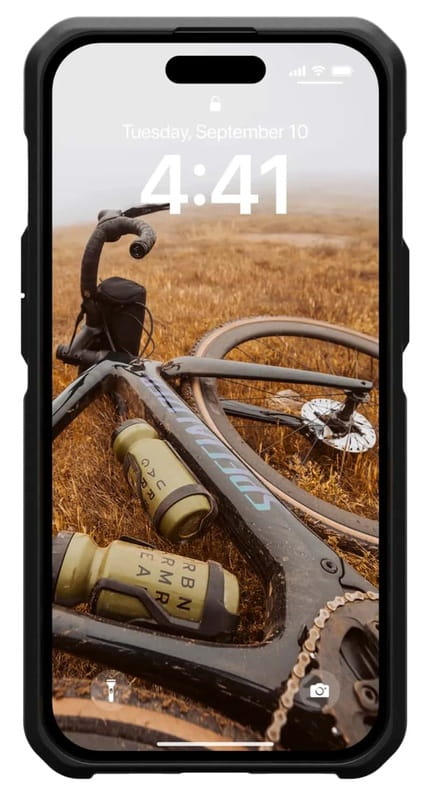 Чeхол-накладка Urban Armor Gear Metropolis LT Magsafe для Apple iPhone 15 Kevlar Black (114315113940)