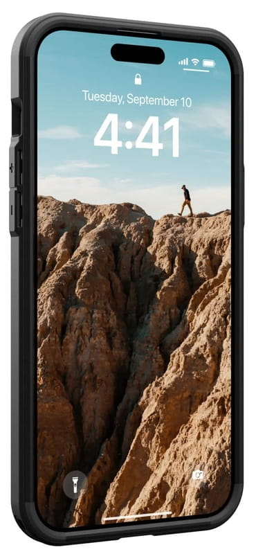 Чeхол-накладка Urban Armor Gear Civilian Magsafe для Apple iPhone 15 Plus Black (114306114040)